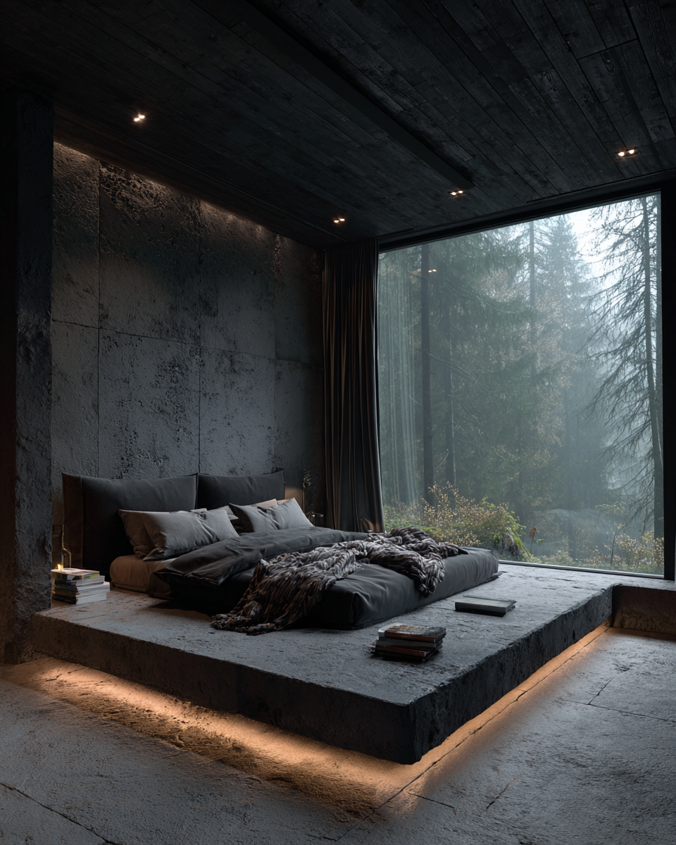 Mossfall Forest Residence // Cinematic Architecture Prompt Pack